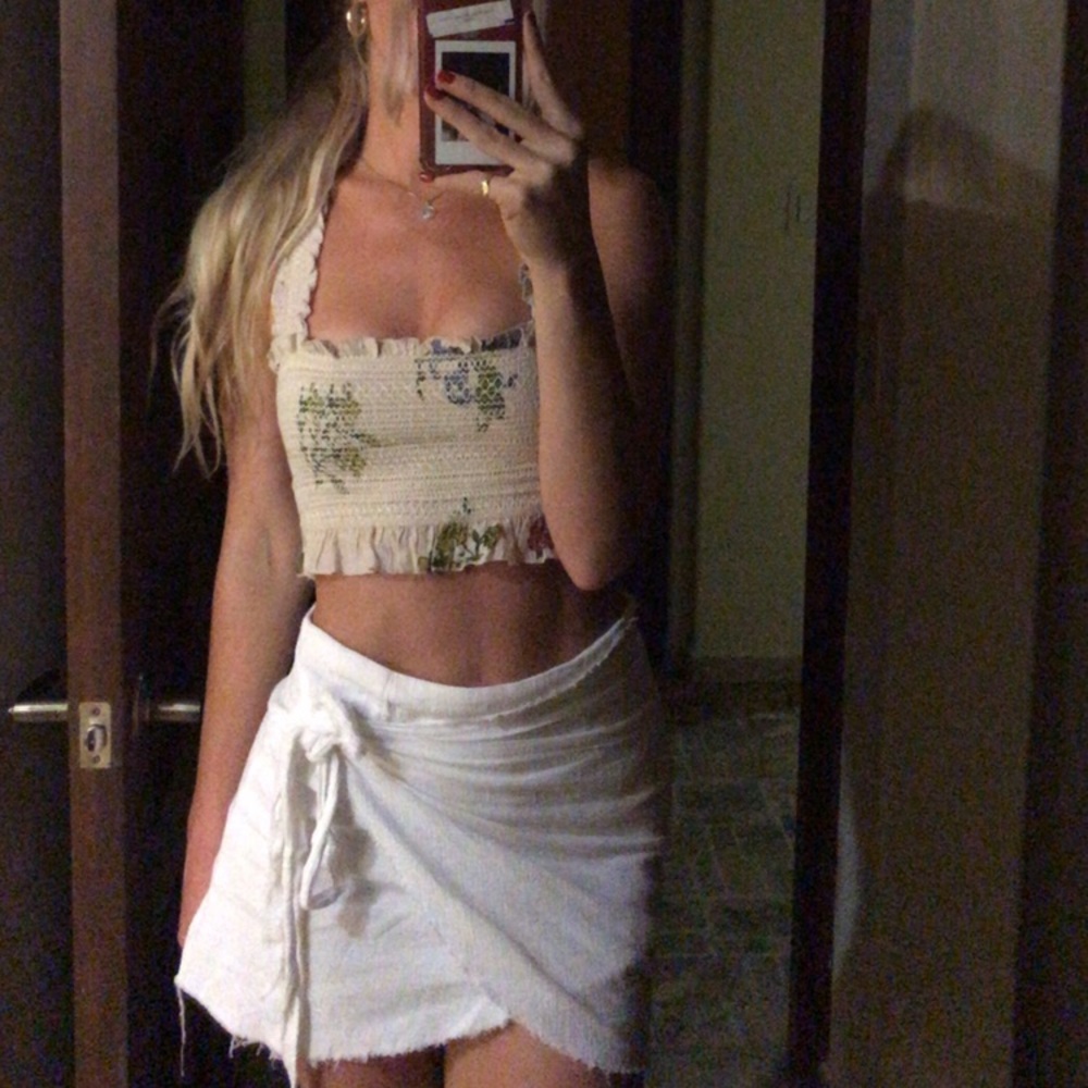 Floral Crop Top